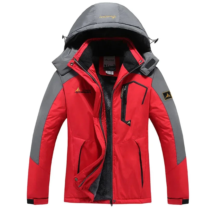 Women’s Waterproof Ski Jacket – Warm Hooded Snow Shell