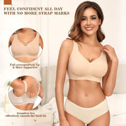 Wireless Seamless Wire-Free Push-Up Bra | OWNLUXE