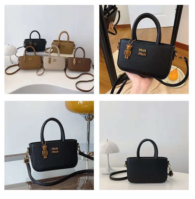 High-End Luxury Handbag – 2025 Retro Crossbody Commuter Bag