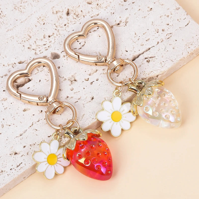 Timeless Heart Keychain for Mom in Stainless Steel