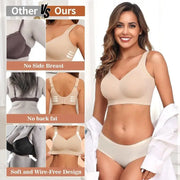 Wireless Seamless Wire-Free Push-Up Bra | OWNLUXE