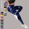 Hip Lifting Seamless Fitness Gym Leggings Tie-dye Yoga | OWNLUXE