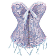 Victorian Lace-Up Corset Bustier | OWNLUXE