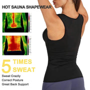 Women’s Sauna Sweat Vest Waist Trainer Shapewear Tank