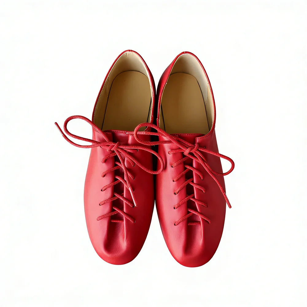 Women's Leather Loafers (Red) – Shop at OWNLUXE