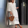 Women's Short Sleeve Lace Maxi Dress | OWNLUXE
