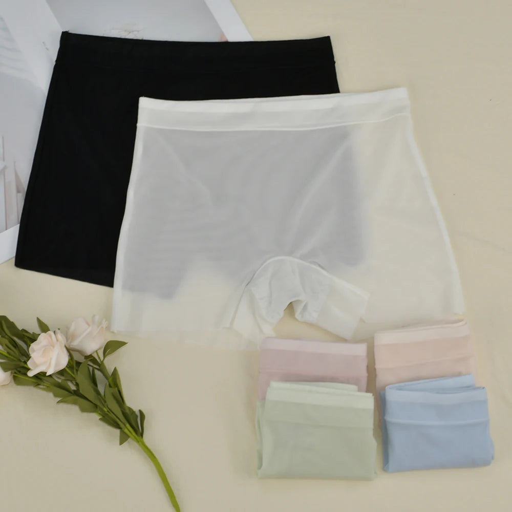 Ice Silk Seamless High-Waist Boxer Brief | OWNLUXE