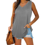 Load image into Gallery viewer, Casual Women&#39;s Summer V-Neck Tee
