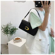 Underarm Square Shoulder Bag - Dual Strap Crossbody Bag