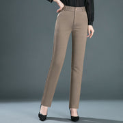 Stretch High Waist Trousers – Fashion Casual Slacks