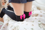 Velvet Bow Socks | OWNLUXE