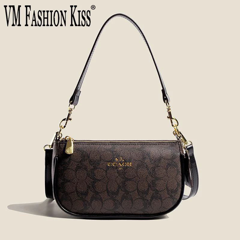 Elegant Women's Underarm Bag Hot Popular Ladies Shoulder Bag PU Leather Luxury Handbag Ladies Bag Designer Crossbody Bag