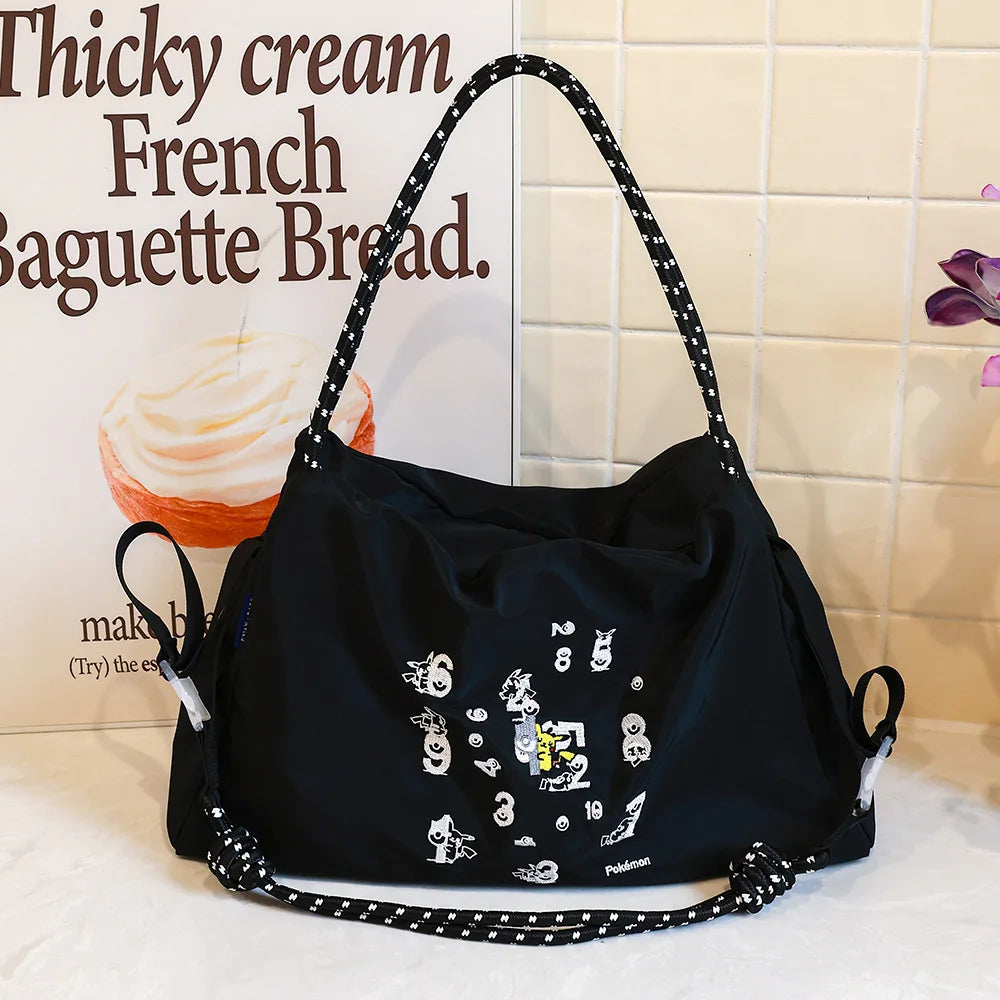 Nylon Embroidered Tote Bag – Shop at OWNLUXE