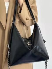 Women’s PU Leather Shoulder Tote Bag – Everyday Carry