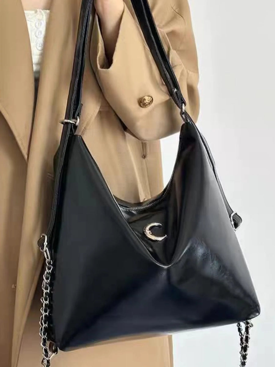 Women’s PU Leather Shoulder Tote Bag – Everyday Carry