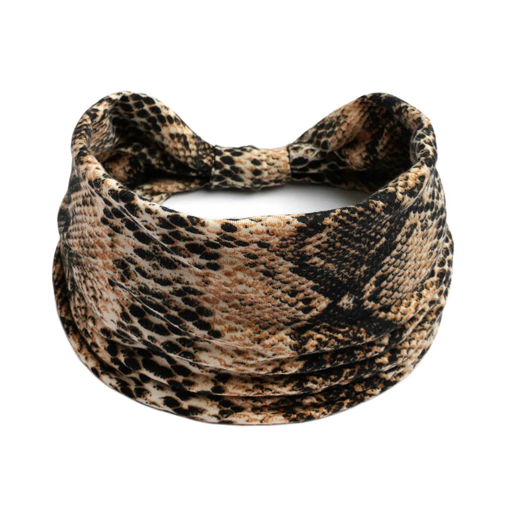 Leopard Print Headband | OWNLUXE