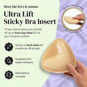 Adhesive Push-Up Reusable Bra Inserts | OWNLUXE
