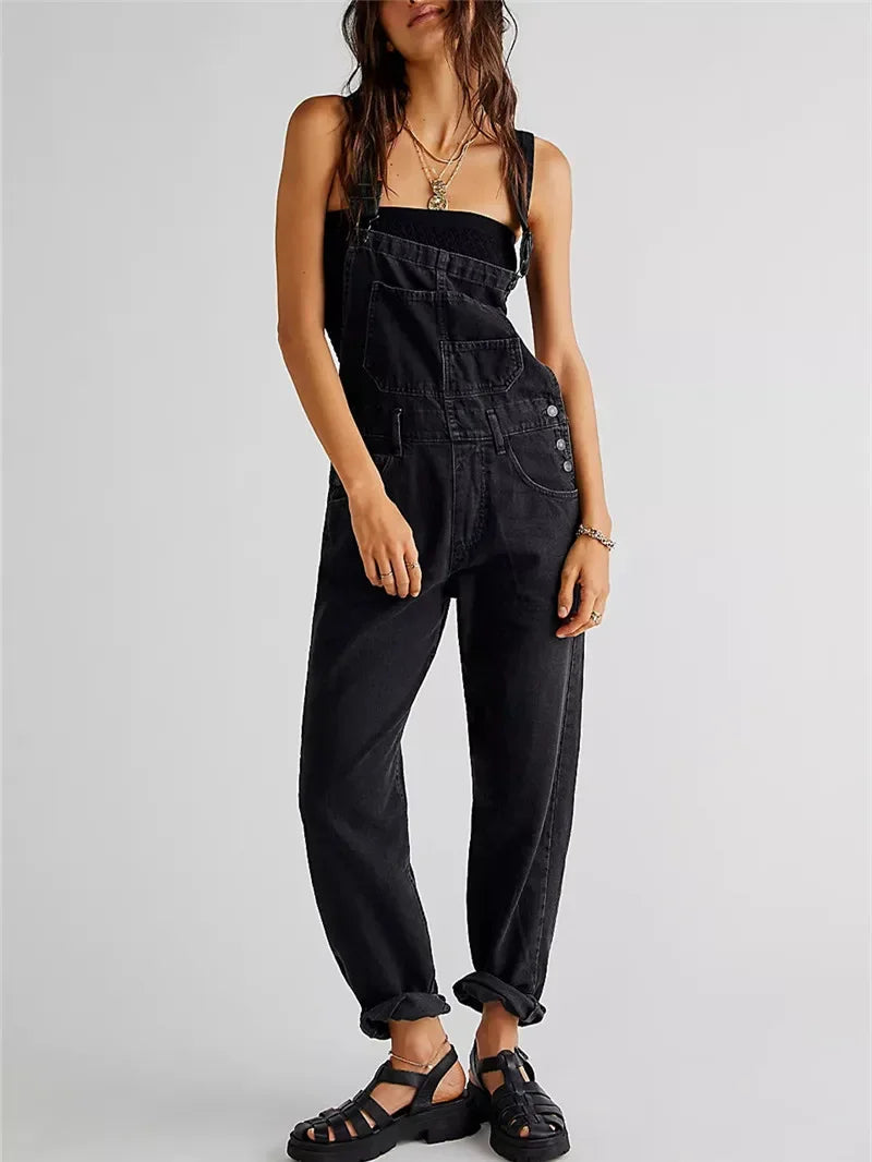 Trendy High-Waist Skinny Romper – Chic Casual Playsuit for Spring/Summer