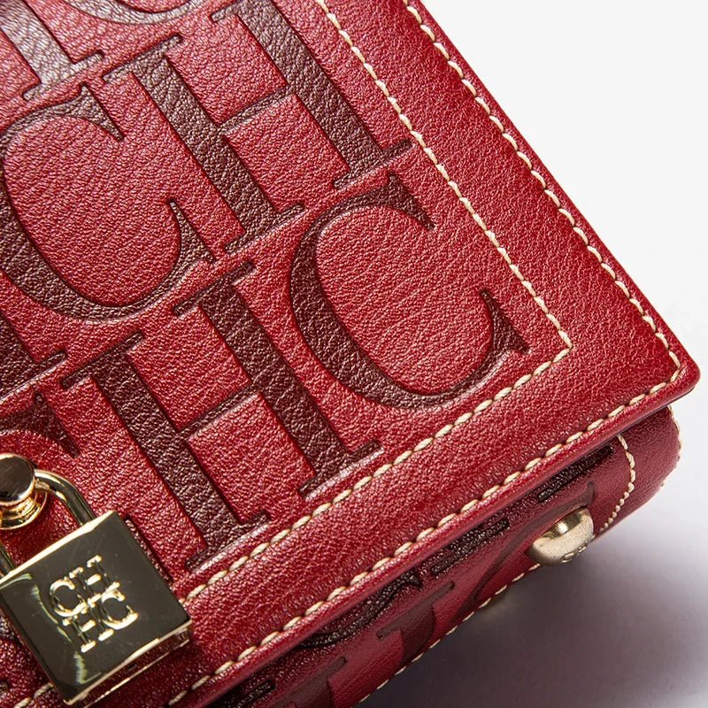 Classic Letter Square Crossbody Bag - Light Luxury PU Shoulder Bag | OWNLUXE
