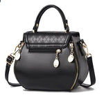 Load image into Gallery viewer, Genuine Leather Tote Bag - Bow Detail Bucket Bag
