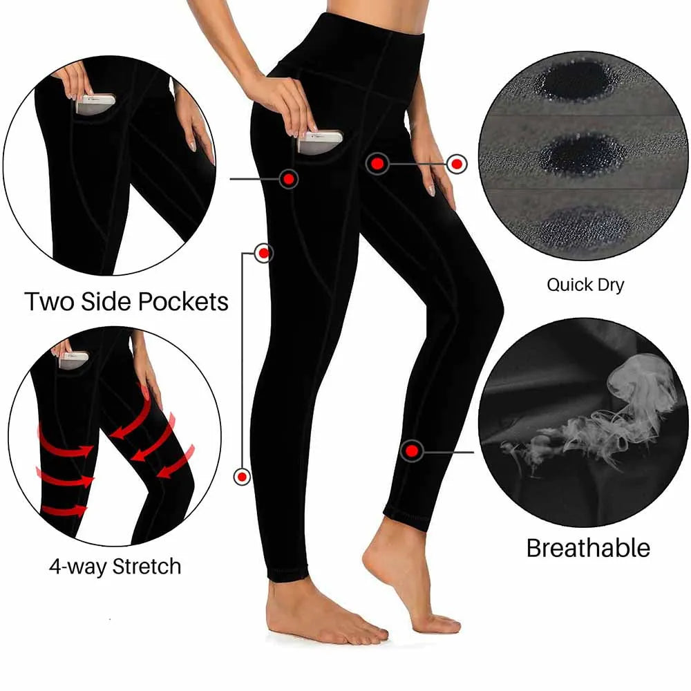 Women's High-Waist Printed Leggings – Stretchy, Comfortable & Casual