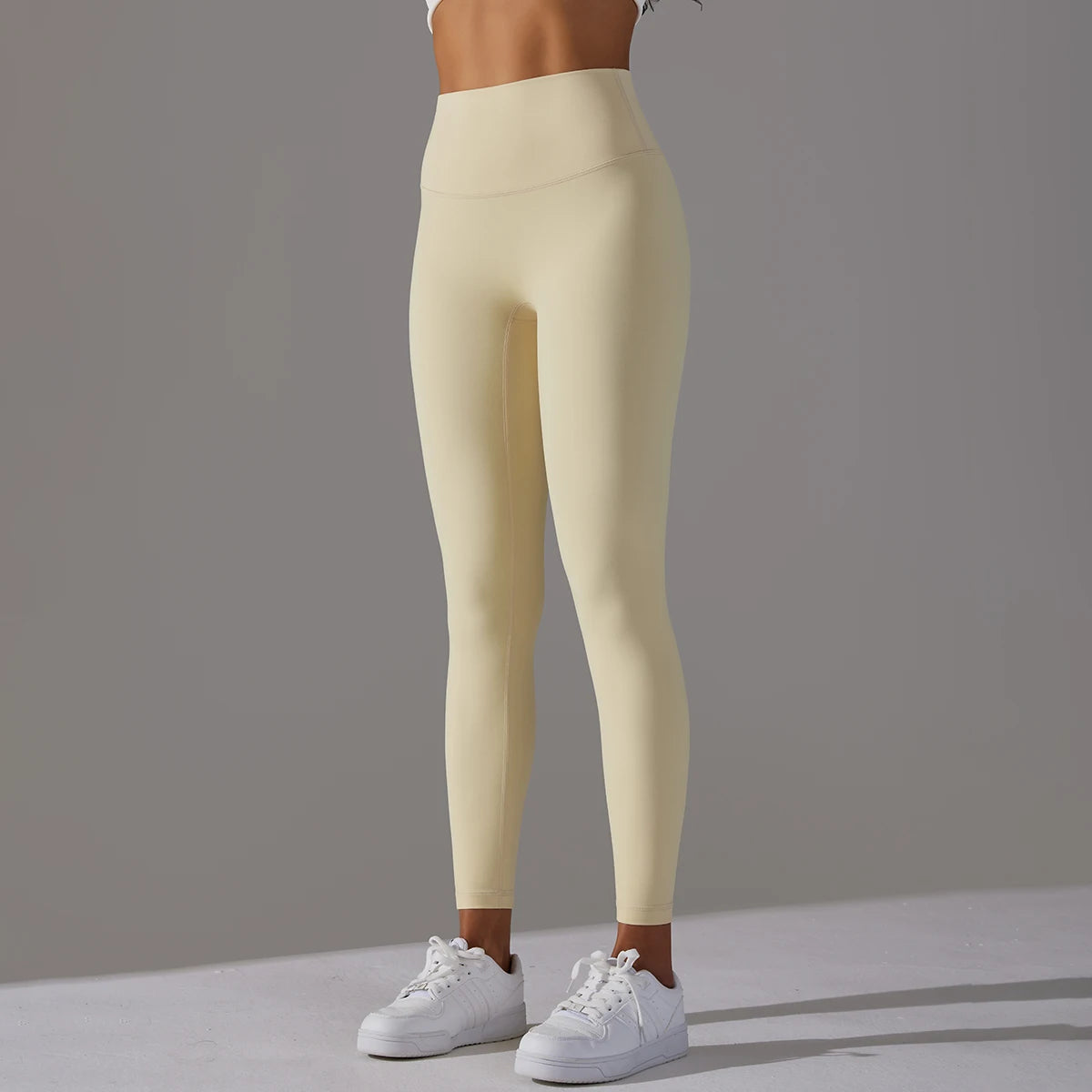 High-Waist Running Yoga Naked Leggings | OWNLUXE