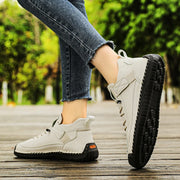 Women's Leather Sneakers (White) – Shop at OWNLUXE