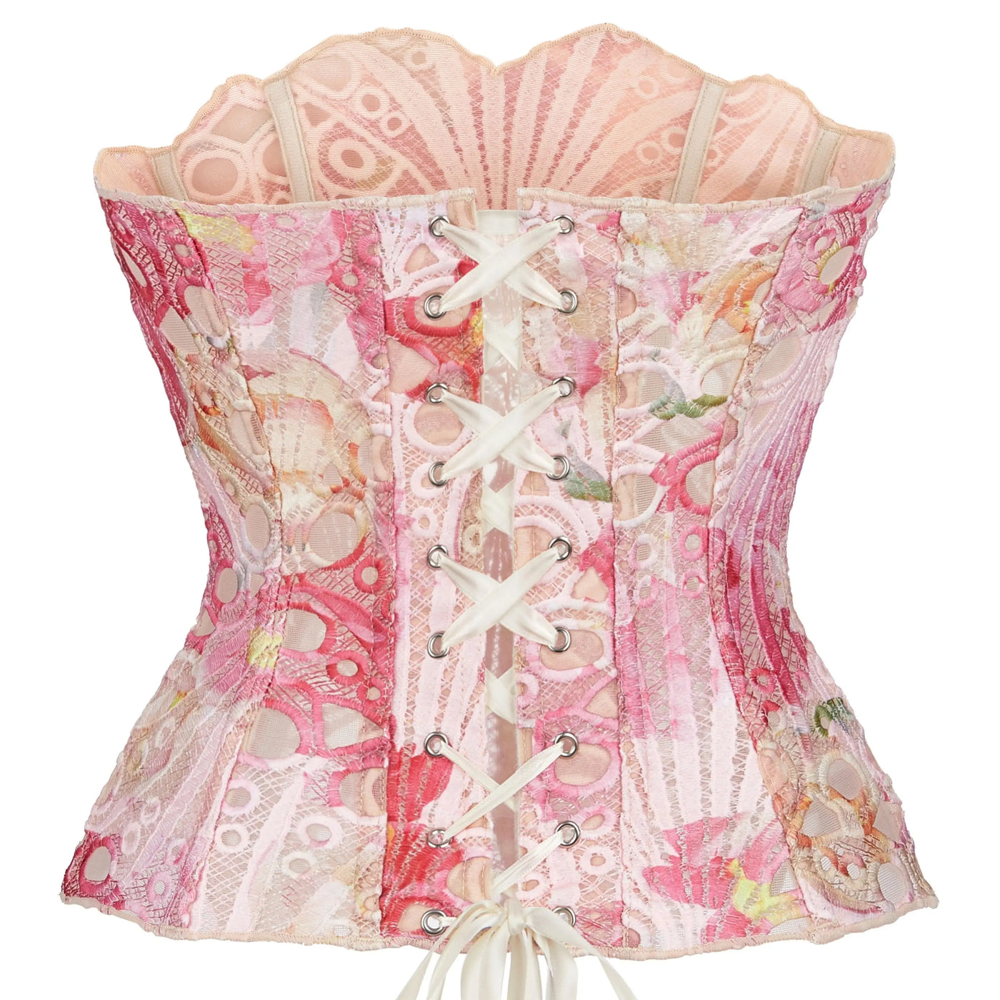 Lace Floral Corset | OWNLUXE