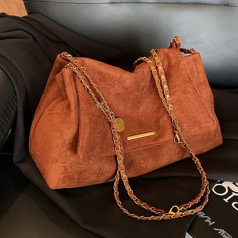 Suede Vintage Crossbody Bag – Shop at OWNLUXE