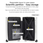 Load image into Gallery viewer, Carry On Luggage with Cup, Phone Holder and USB – Hard Shell Spinner Suitcase
