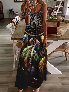 Bohemian Inspired Halter Dress – A Must-Have for Spring & Summer