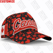 Canada Custom Baseball Cap — Name, Number & Maple Leaf | OWNLUXE