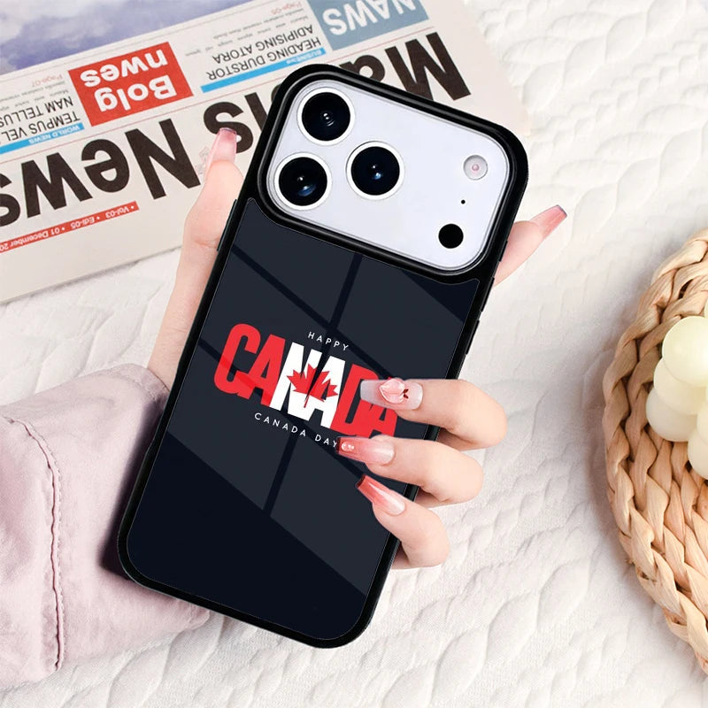 Canada Canadian Flag Phone Case For IPhone 17 16e 15 14 13 12 11 Pro Max Air Mini Soft Protective Cover