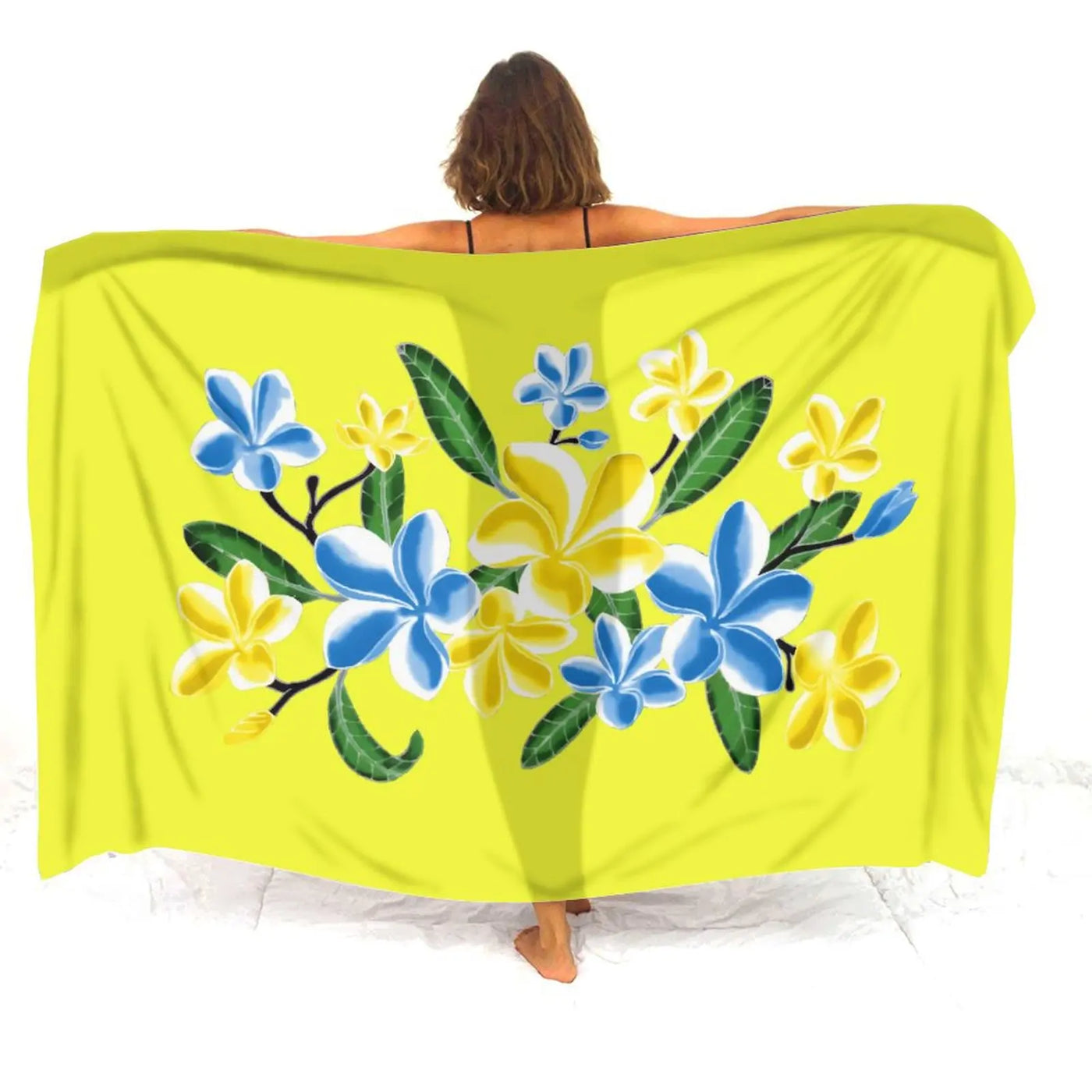 Vintage Printed Swim Cover-Up | OWNLUXE