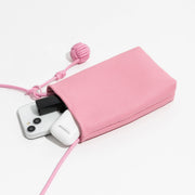 Leather Mini Phone Crossbody Bag – Shop at OWNLUXE