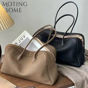 Cowhide Leather Handbag | OWNLUXE