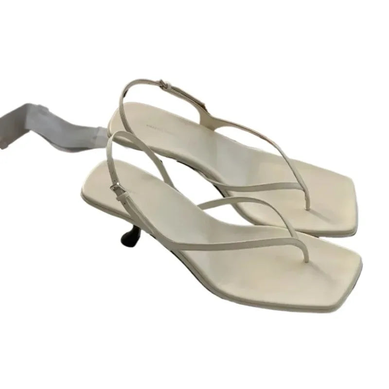 Women's Square Toe Retro Sandals – Shop at OWNLUXE