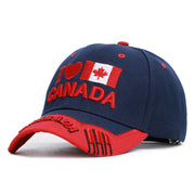 Canada Flag Embroidered Baseball Cap | OWNLUXE