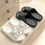 Load image into Gallery viewer, Comfortable EVA Animal Print Slides - Indoor Summer Slippers with Flat Heel

