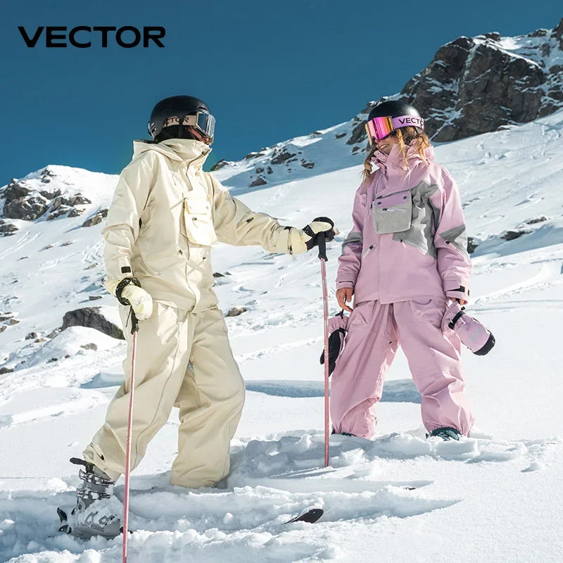 Ski Suit Set Women Man Winter Women Jackets And Pants | OWNLUXE