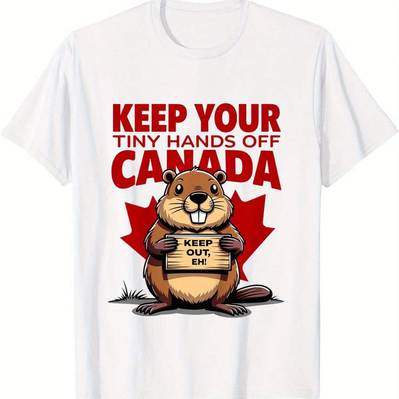 Canada Is Not For Sale T-Shirt – Humorous Political Statement Tee