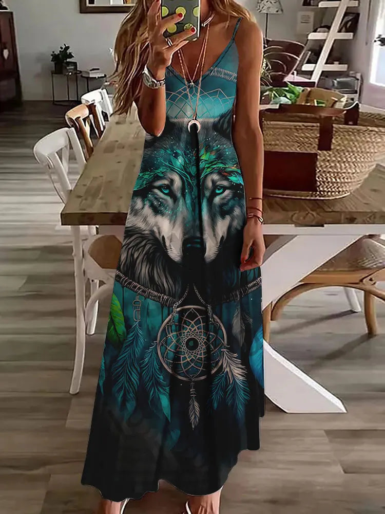 Bohemian Inspired Halter Dress – A Must-Have for Spring & Summer