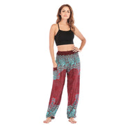 Women’s High-Waist Floral Bloomers – Loose, Lightweight & Boho