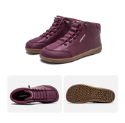 Mid-Top Barefoot Ankle Boots – Wide Toe Minimalist Sneakers