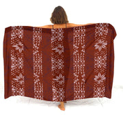 Floral Polynesian Swim Cover-Up | OWNLUXE