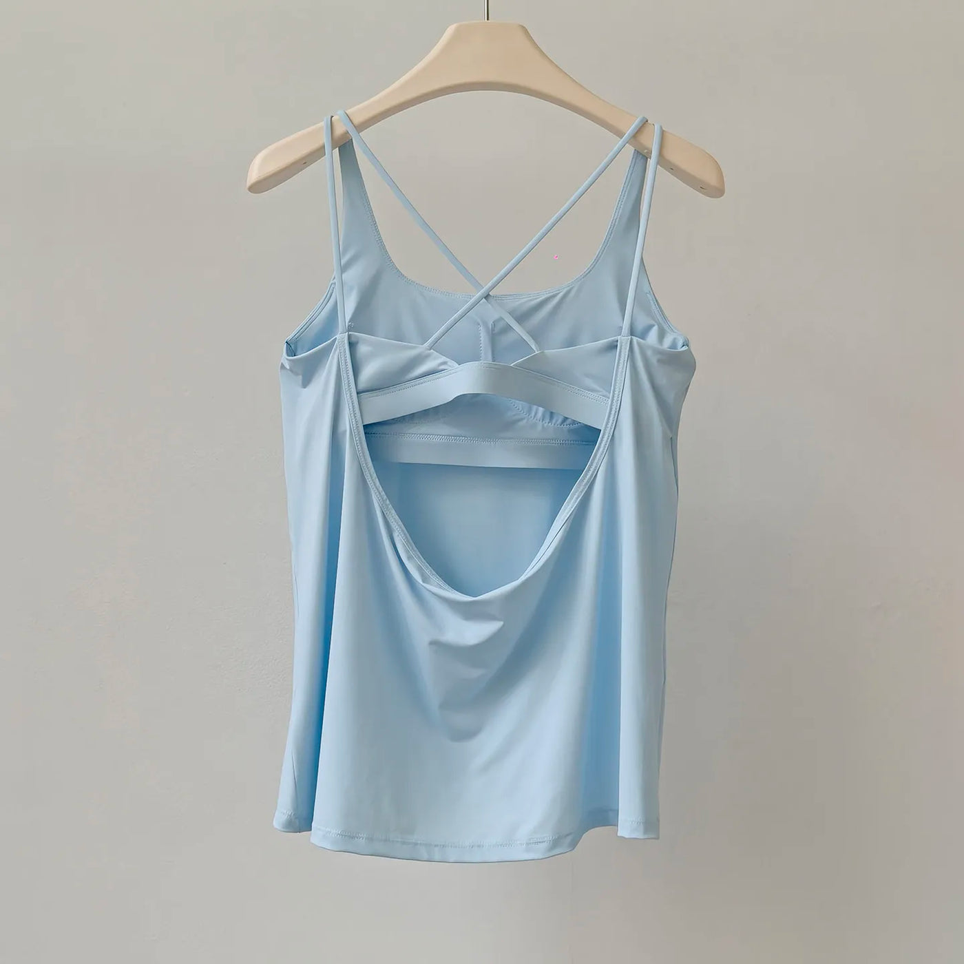 Padded Nylon Sports Bra | OWNLUXE