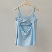 Padded Nylon Sports Bra | OWNLUXE