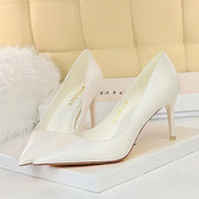 Women's High-Heel Pumps (Black) | OWNLUXE