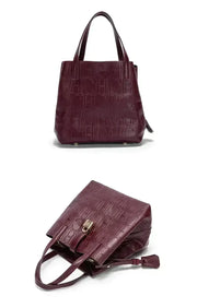Large Capacity Letter Handbag - Classic Fashion Shoulder Bag