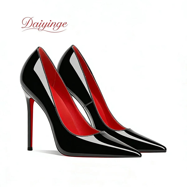 Luxury Red Bottom Stiletto Pumps | OWNLUXE